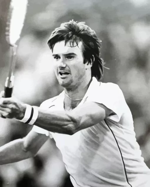 Famous Jimmy Connors Diamond Painting