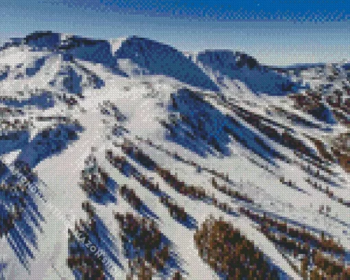 Big Mammoth Mountain Diamond Painting