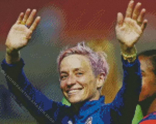 Megan Rapinoe Diamond Painting