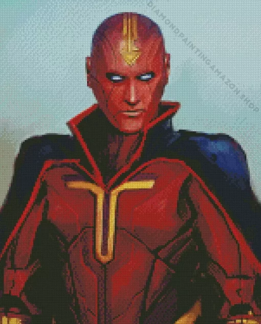 Strong Red Tornado Diamond Painting