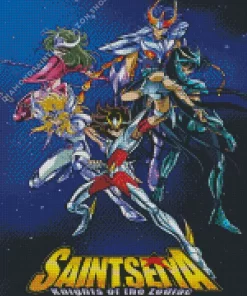 Saint Seiya Poster Diamond Painting