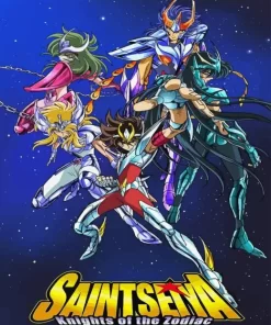 Saint Seiya Poster Diamond Painting