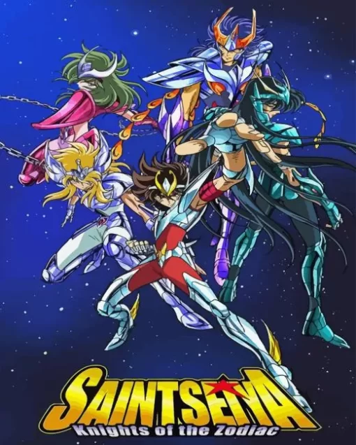 Saint Seiya Poster Diamond Painting