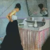 Woman By Caillebotte Diamond Painting