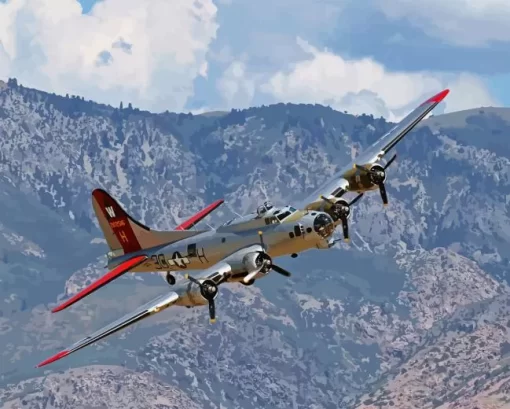 B17 Aluminum Overcast Diamond Painting