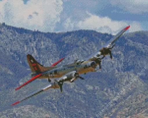 B17 Aluminum Overcast Diamond Painting