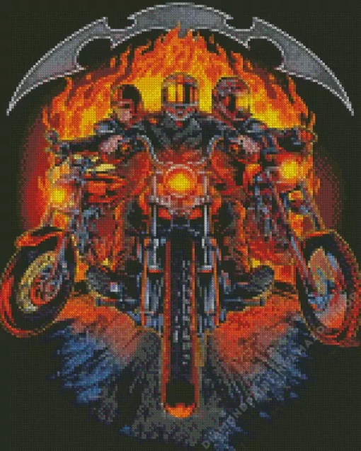 Biker Gang Diamond Painting