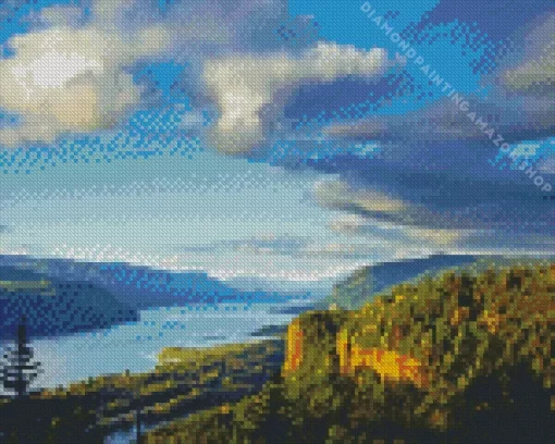 Epic Columbia Gorge Diamond Painting