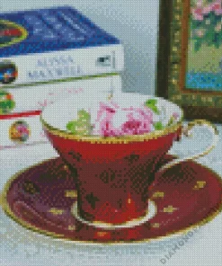 Cup And Saucer Diamond Painting