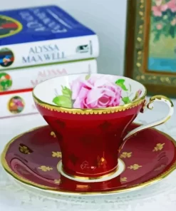 Cup And Saucer Diamond Painting