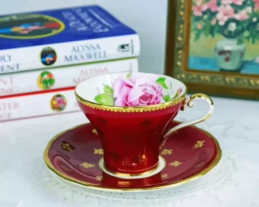 Cup And Saucer Diamond Painting