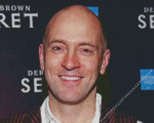 Smiling Derren Brown Diamond Painting