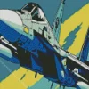 F 15 Fighter Jet Diamond Painting