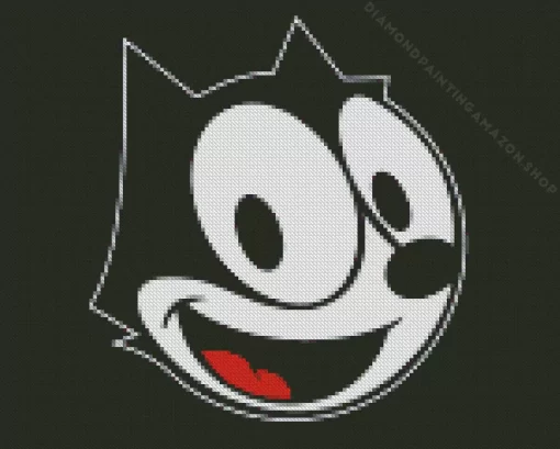 Felix Cat Diamond Painting