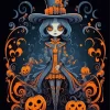 Halloween Girl Diamond Painting