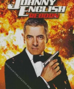 Johnny English Poster Diamond Painting