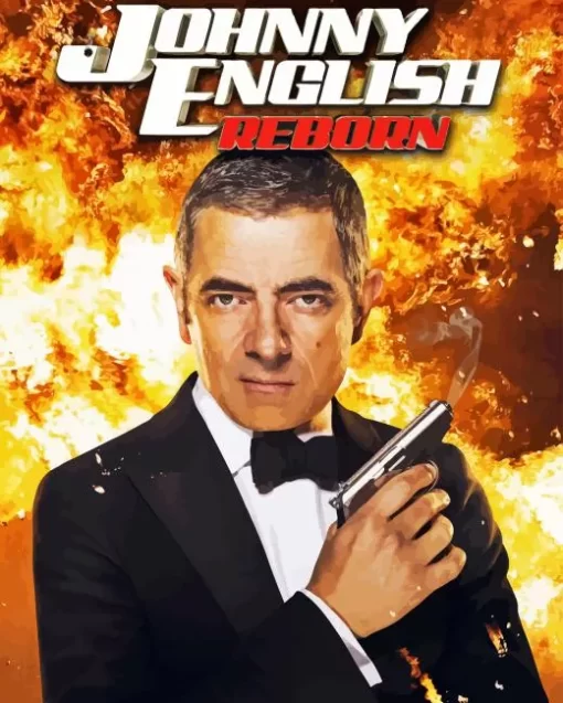 Johnny English Poster Diamond Painting