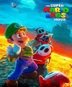 Mario Movie Poster Diamond Painting