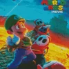 Mario Movie Poster Diamond Painting