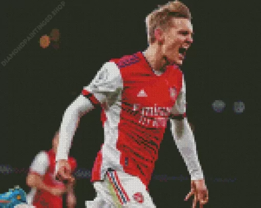 Famous Martin Odegaard Diamond Painting