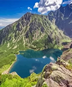 Morskie Oko Lake Diamond Painting