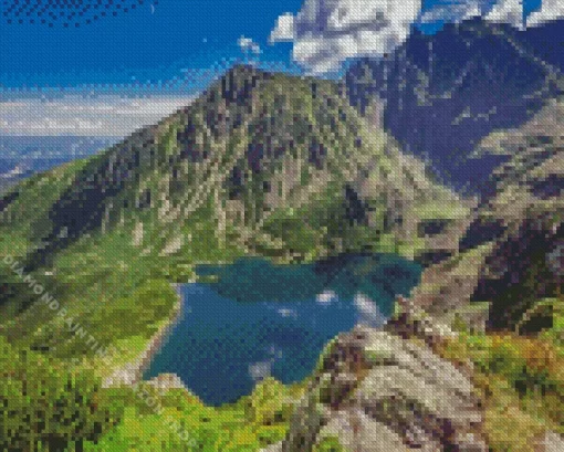 Morskie Oko Lake Diamond Painting