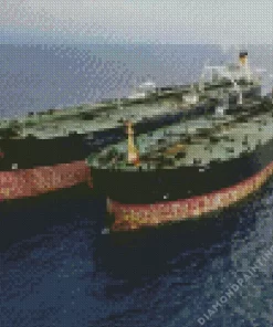 Ocean Tanker Diamond Painting