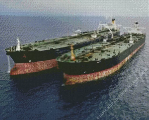 Ocean Tanker Diamond Painting