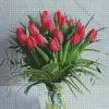 Tulips In Vase Diamond Painting