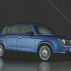 Small Renault 4 Diamond Painting