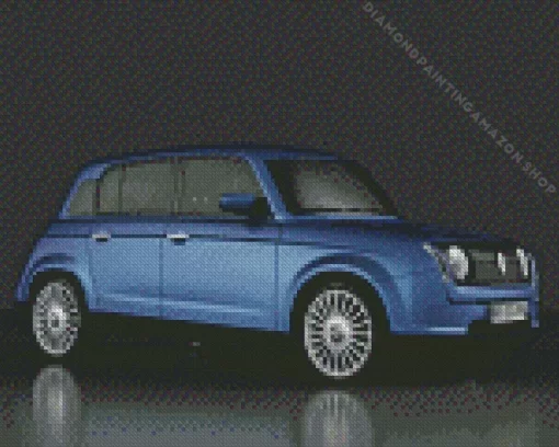 Small Renault 4 Diamond Painting