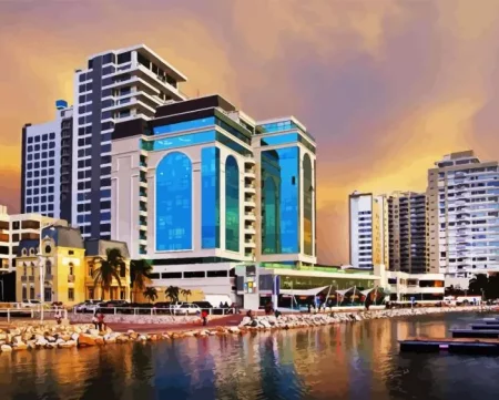Santa Marta City Diamond Painting