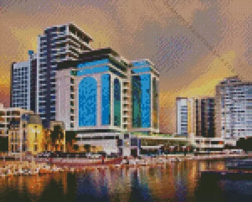 Santa Marta City Diamond Painting