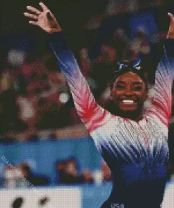 Simone Biles Diamond Painting