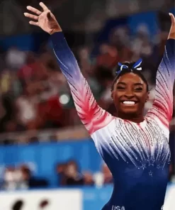 Simone Biles Diamond Painting