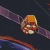 Space Satellite Diamond Painting