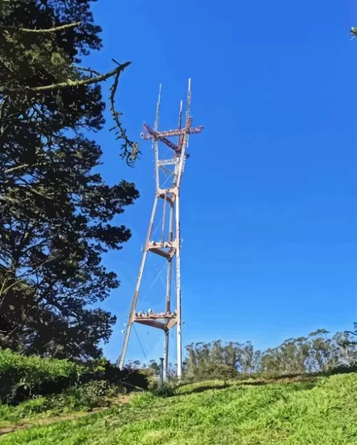 Big Sutro Tower Diamond Painting