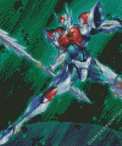 Tekkaman Power Diamond Painting