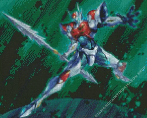 Tekkaman Power Diamond Painting