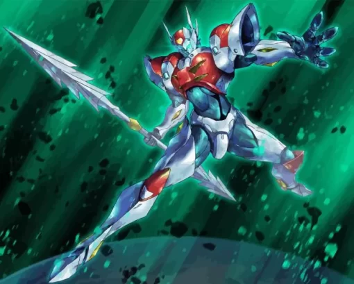 Tekkaman Power Diamond Painting