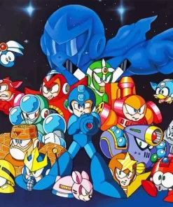 Game Mega Man X Diamond Painting