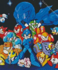 Game Mega Man X Diamond Painting