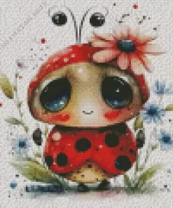 Adorable Ladybag Diamond Painting