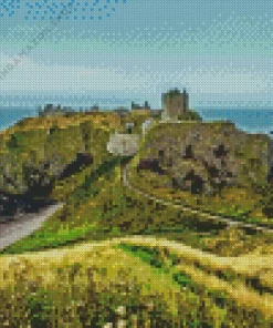 Dunnottar Castle Diamond Painting