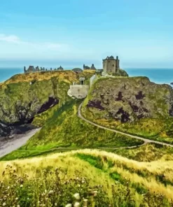 Dunnottar Castle Diamond Painting