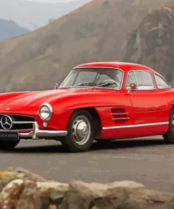 Mercedes 300sl Diamond Painting