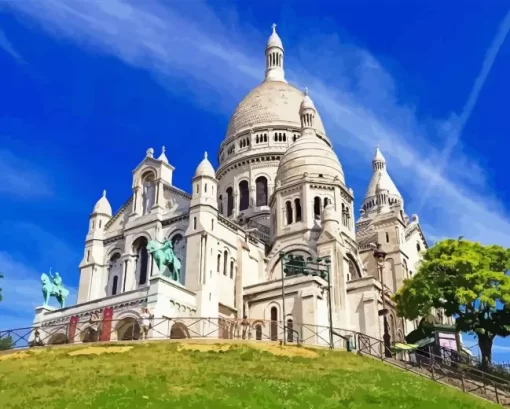 Epic Sacre Coeur Diamond Painting