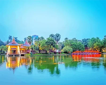Taichung Park Diamond Painting