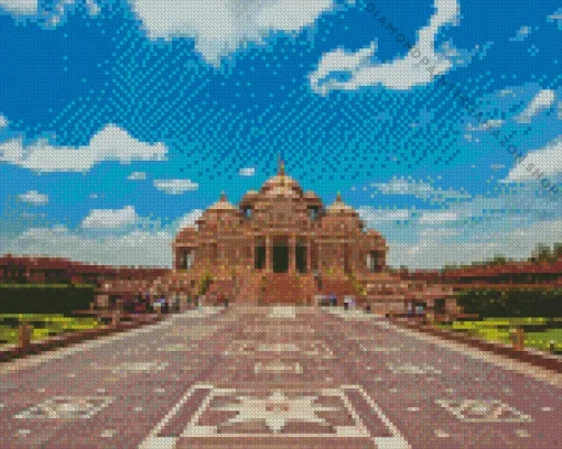 Akshardham Diamond Painting