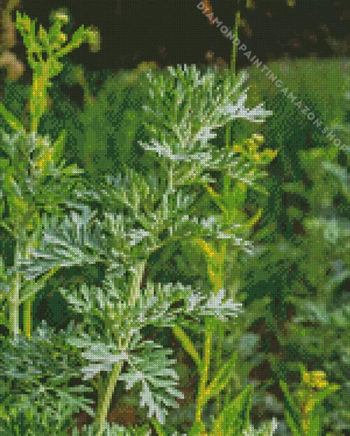 Artemisia Plant Diamond Painting